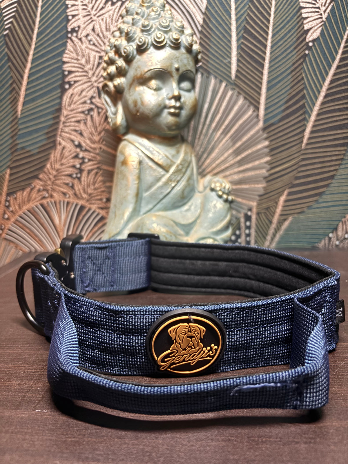Collier tactique avec poignée GENDJI’S – fermeture et réglage