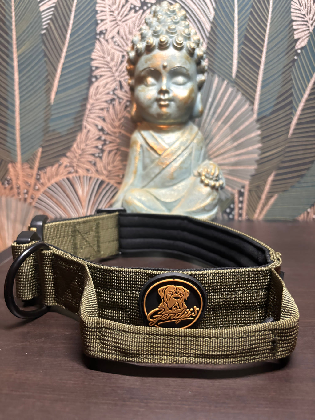 Collier tactique GENDJI’S réglable avec poignée – photo produit