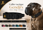 Collier tactique GENDJI’S avec poignée – photo produit 1