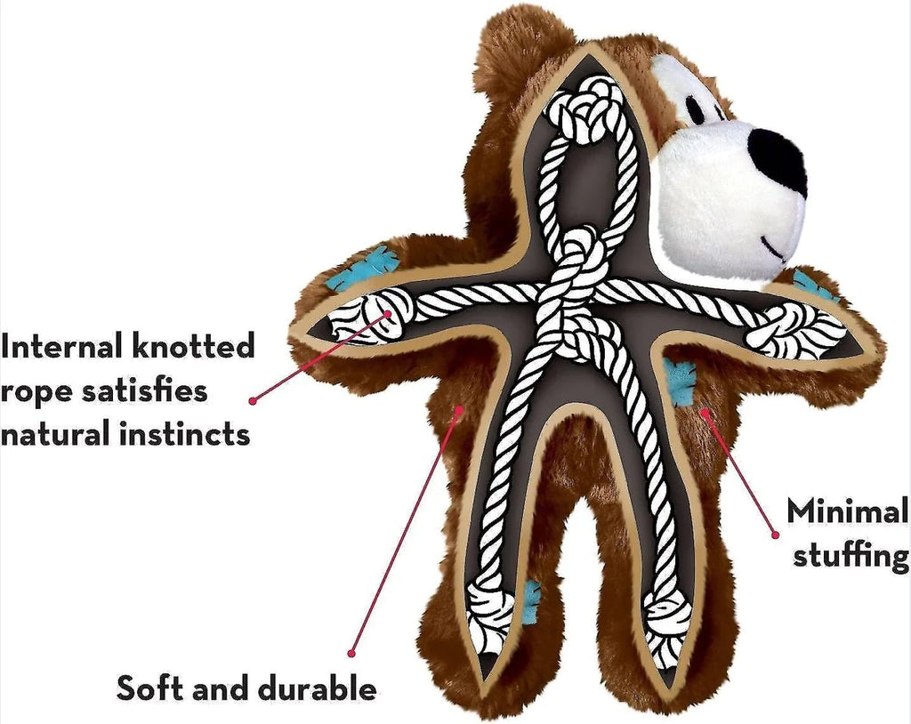 KONG Peluche Bear Dog Toy,