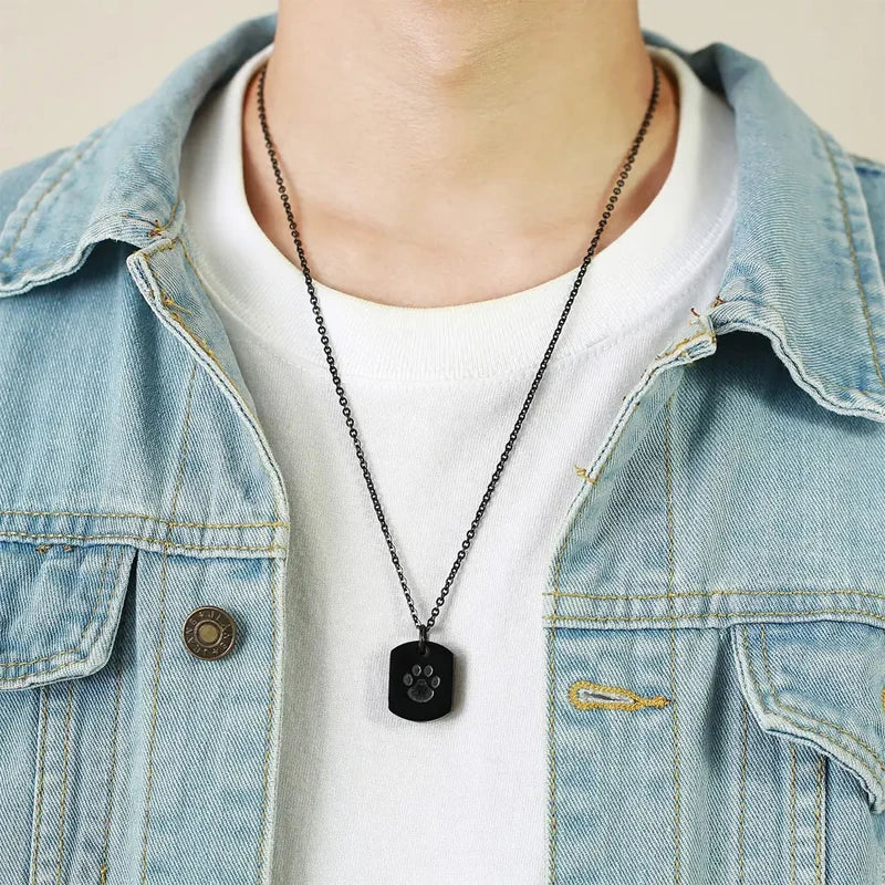 💫💫Bijou de crémation Collier urne funéraire Noire / grise💫💫