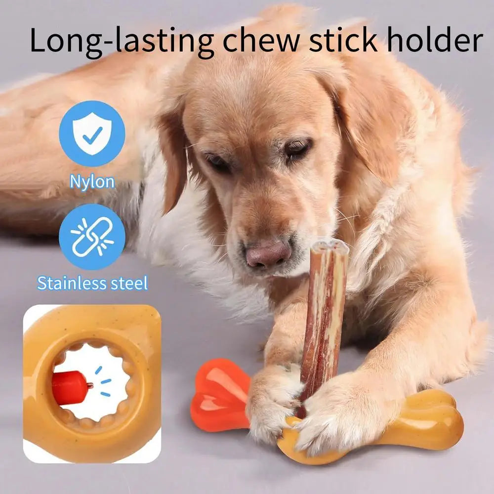 Jouet support à friandises pour chiens / Anti étouffements