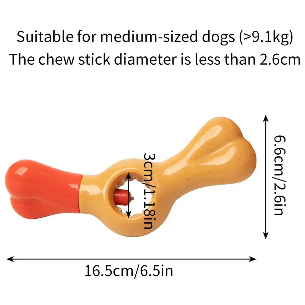 Jouet support à friandises pour chiens / Anti étouffements