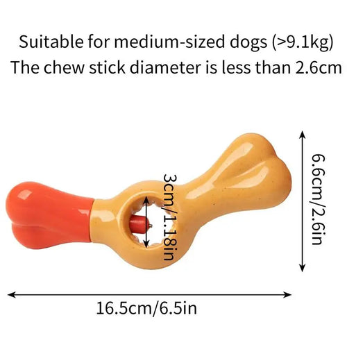 Jouet support à friandises pour chiens / Anti étouffements